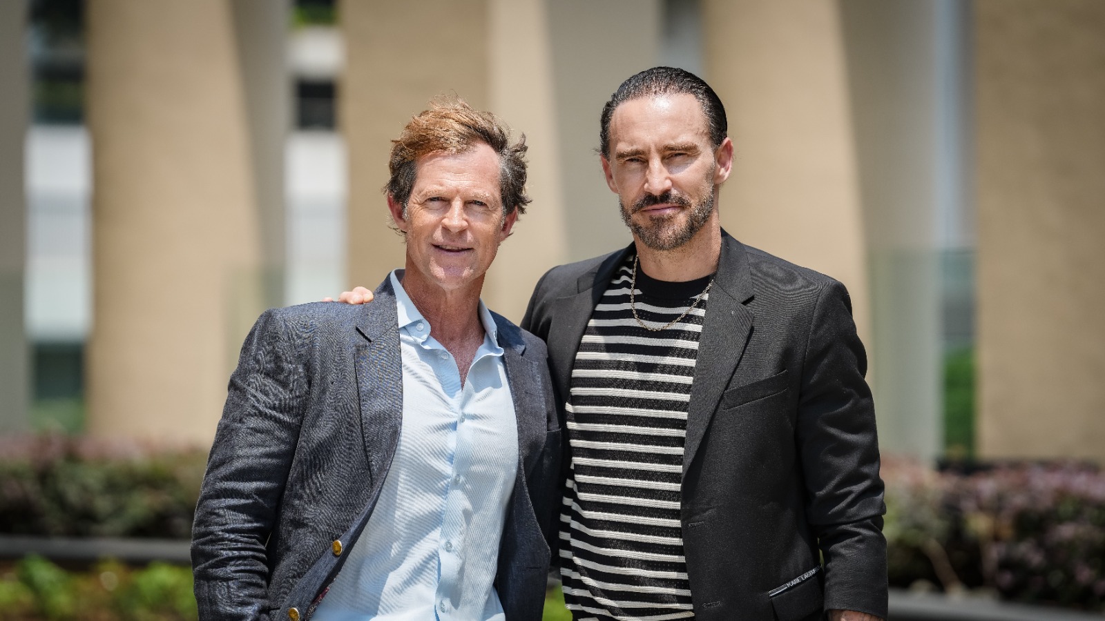 Rotterdam franchise owners Jonty Rhodes (L) and Faf du Plessis